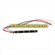 RCAW-6AX-WOC-13 Blue Lightbar Drone Parts for AWW Industries Scorpion Drone Quadcopter