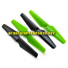 Blade Set ECP-6807-Green Parts for EcoPower IRIS Drone Quadcopter