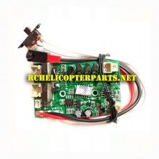 H-725G-25-49MHZ Receiving Circuit Board Partsfor H-725G RC Alloytech Helicopter