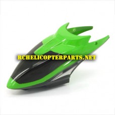 HAK305-04 Green Canopy Parts for Haktoys HAK305 Helicopter