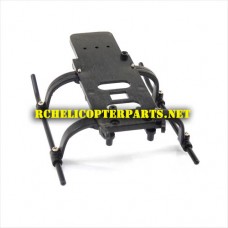 HAK305-12 Landing Skid & Holder Parts for Haktoys HAK305 Helicopter