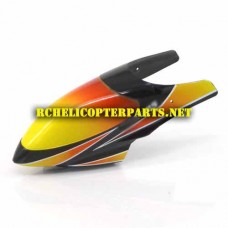 HAK325-02 Cabin Orange Parts for Haktoys HAK325 Helicopter