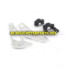 HAK325-17 Tail Fin Parts for Haktoys HAK325 Helicopter