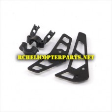 HAK330C-09 Tail Fin Set Parts for Haktoys Hak330c Video Camera Helicopter