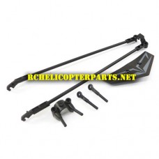 HAK622-12 Tail Boom Support Parts for Haktoys HAK622 Helicopter