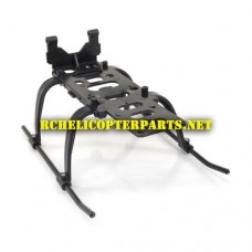 HAK635-08 Landing Skid Parts for Haktoys HAK635 RC Helicopter