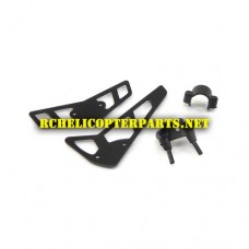 HAK635-16 Vertical & Horizontal Fin Parts for Haktoys HAK635 RC Helicopter