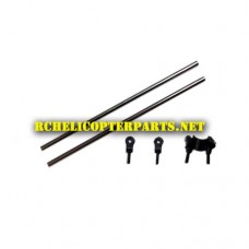 HAK635C-11 Tail Boom Support Parts for Haktoys HAK635C Helicopter