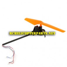 038100-02 Main Rotor with Motor V/R parts for Jamara 038100 Quadrocopter Invader 2.4GHz