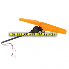 038100-03 Main Rotor with Motor V/L parts for Jamara 038100 Quadrocopter Drone Invader 2.4GHz 