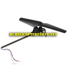 038100-04 Main Rotor with Motor H/R parts for Jamara 038100 Quadrocopter Invader 2.4GHz