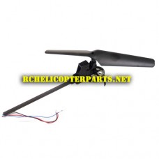 038100-05 Main Rotor with Motor H/L parts Black B for Jamara 038100 Quadrocopter Invader 2.4GHz