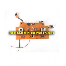 038100-18 Circuit Board of Transmitter parts for Jamara 038100 Quadrocopter Invader 2.4GHz 