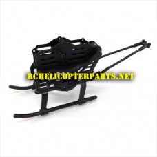 K10-13 Landing Skid Parts for KingCo K10 Sky Trooper Helicopter