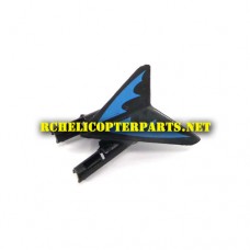 K9-17-Blue Horizontal Fin Parts For Kingco K Model K9 RC Helicopter