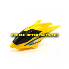 K2-29-Yellow Cabin Parts For Kingco K Model K2 RC Helicopter