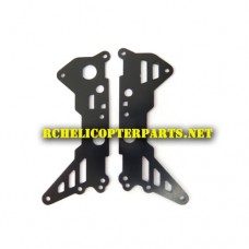 32484-17 Main Frame Metal Part A Parts for ODS Radiofly Hellfire Helicopter