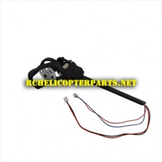 80071-17 CCW Counter Clockwise Motor Unit Red Parts for Air Raiders Spy Drone 80071 Quadcopter 