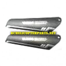 306-02 Upper Main Blade Spare Parts for Haktoys HAK306 Helicopter