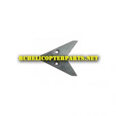 306-10 Horizontal Fin Parts for Haktoys HAK 306 Helicopter