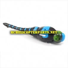 HAK377-02-BLUE Body Right Size Parts for HAK377 Dragonfly Helicopter