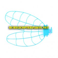 HAK377-04-BLUE Right Wing Parts for HAK377 Dragonfly Helicopter