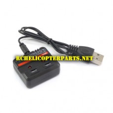 QDR-BAS-11 2 In 1 Charger Parts for AWW AW-QDR-BAS Mini Quadrone RC Quadcopter Drone