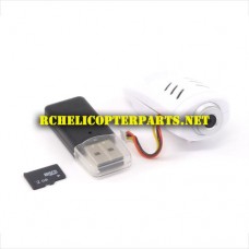 TR-Q511-13-0.3MP Camera Unit Set Parts for Top Race TR-Q511 Quad Cam Drone