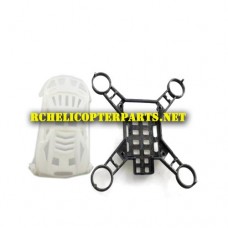 RCTR-MQ3-01 Cabin Parts for TR-MQ3 Micro Quadcopter Rolling Copter