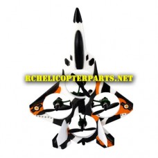 RCTR-MQ4-14 F22 Drone Without Transmitter Parts for TR-MQ4 Mini F22 Quadcopter Drone