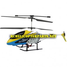  Kingco K19 3 Channel Radio Control RC Helicopter with GYRO