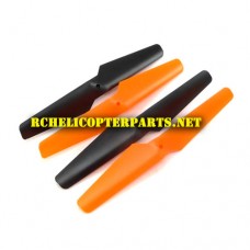 Blade Set ECP-6807-Orange Parts for EcoPower IRIS Drone Quadcopter