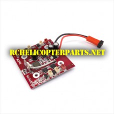 2.4GHz PCB ECP-6812-RedParts for EcoPower IRIS Drone 