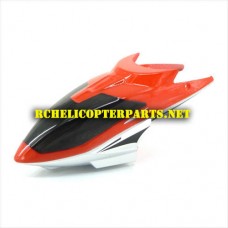 HAK305-01 Red Cabin Parts for Haktoys HAK305 Helicopter