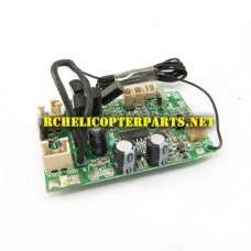 HAK622-09 27MHZ 3.5 Channel Receiver Board Parts for Haktoys HAK622 Helicopter