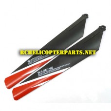 HAK735-Red Main Blade A Parts for Haktoys HAK735 Helicopter