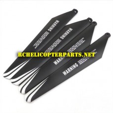 Hak787 Main Blade 2A+2B for HAK787 3.5CH RC Helicopter