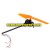 038100-02 Main Rotor with Motor V/R parts for Jamara 038100 Quadrocopter Invader 2.4GHz