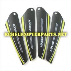K8-01 Yellow Main Blade Parts for Kingco K8 Helicopter