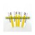 K2-01-Yellow Blade Set Parts For Kingco K Model K2 RC Helicopter