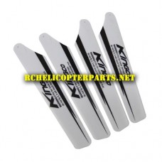 K5-Main Blade 2A+2B For K5 RC Helicopter