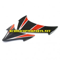37930-06 Tail Fin Parts for ODS Radiofly Big One Evolution Helicopter