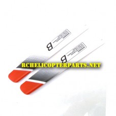 Viefly V388-Main Blade B Red Main Blade B 2PCS for Viefly V388 Helicopter Parts