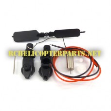 HAK635C-15 Tail Motor with Holder Parts for Haktoys HAK635C Helicopter