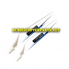 HAK807-05-White Main Blade Parts For Haktoys HAK807 RC Helicopter