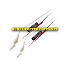 HAK807-07-Red Main Rotor Parts For Haktoys HAK807 RC Helicopter