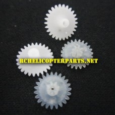 K9-02 Main Gear Set Parts For Kingco K Model K9 RC Helicopter