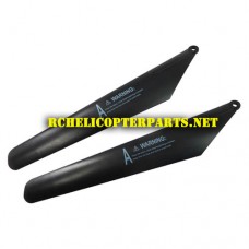 K6-Main Blade A 2PCS Parts For Kingco K6 RC Helicopter