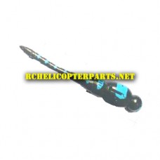HAK377-02B-02C Body Right Blue Parts for Hak377 Helicopter