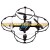 Di Feida DFD F180 4-Channel 6-Axis 2.4GHz Remote Control RC Quadcopter Blue